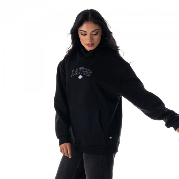 Толстовка Unisex Los Angeles Lakers The Wild Collective Black Splatter Premium