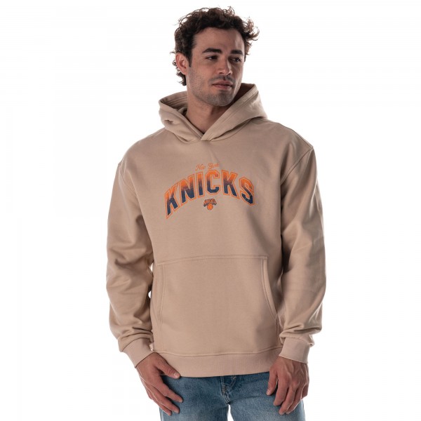 Unisex New York Knicks The Wild Collective Tan Mantra Premium Hoodie
