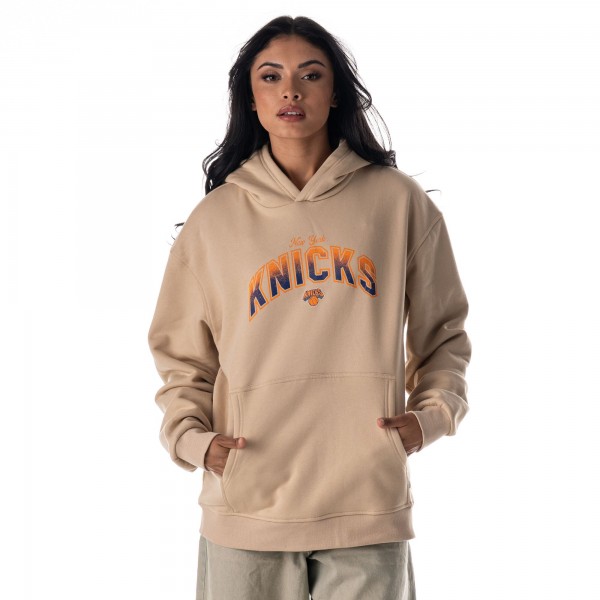 Unisex New York Knicks The Wild Collective Tan Mantra Premium Hoodie