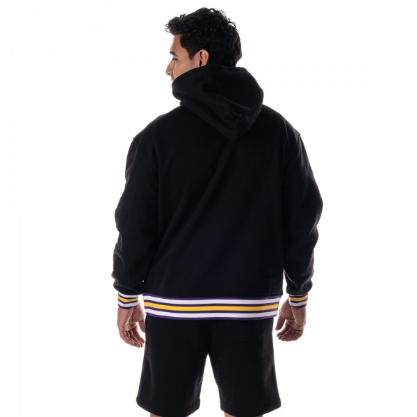 Толстовка Unisex Los Angeles Lakers The Wild Collective Black Custom Rib Tonal Premium