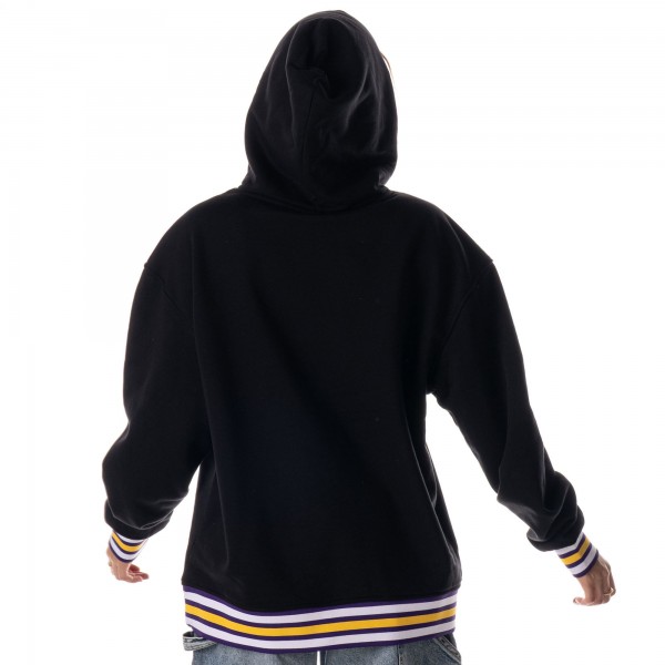 Толстовка Unisex Los Angeles Lakers The Wild Collective Black Custom Rib Tonal Premium