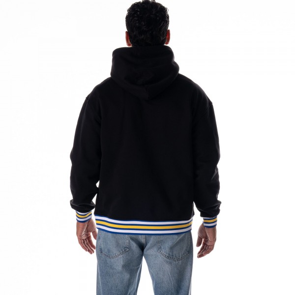 Unisex Golden State Warriors The Wild Collective Black Custom Rib Tonal Premium Hoodie