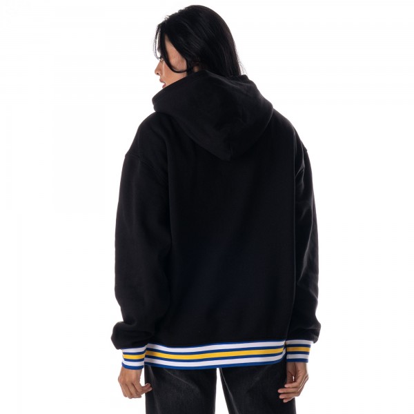 Unisex Golden State Warriors The Wild Collective Black Custom Rib Tonal Premium Hoodie