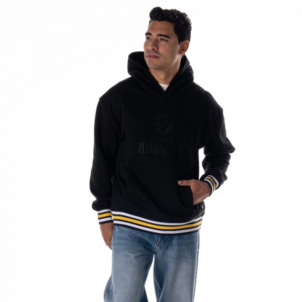 Толстовка Unisex Denver Nuggets The Wild Collective Black Custom Rib Tonal Premium