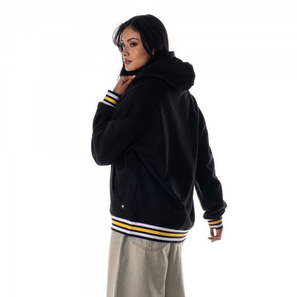 Толстовка Unisex Denver Nuggets The Wild Collective Black Custom Rib Tonal Premium