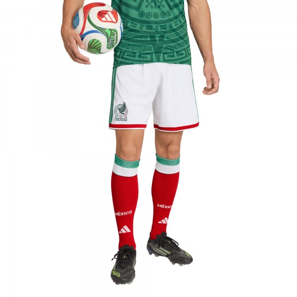 Mexico National Team adidas FIFA x World Cup 2026 Replica Shorts - White