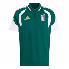 Italy National Team adidas 2026 Tiro Training Polo - Green