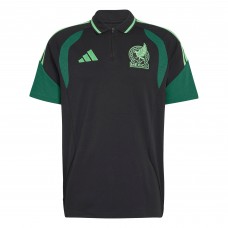 Mexico National Team adidas 2026 Tiro Training Polo - Black