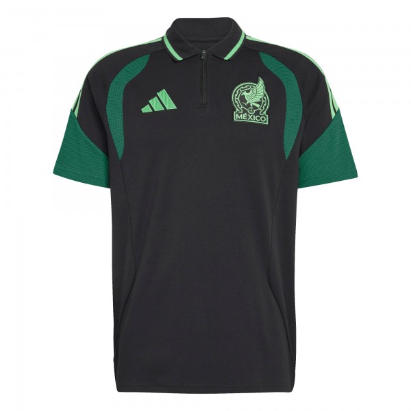 Mexico National Team adidas 2026 Tiro Training Polo - Black