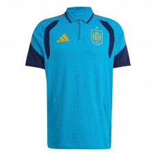 Spain National Team adidas 2026 Tiro Training Polo - Turquoise