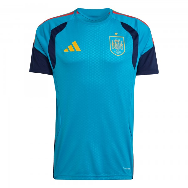 Spain National Team adidas FIFA x World Cup 2026 Tiro Home Training Jersey - Turquoise