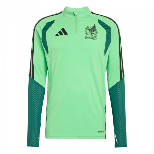 Mexico National Team adidas FIFA x World Cup 2026 Tiro Quarter-Zip Training Top - Green