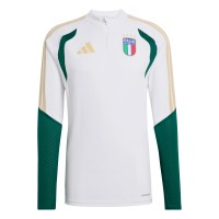 Italy National Team adidas FIFA x World Cup 2026 Tiro Quarter-Zip Training Top - White