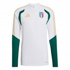 Italy National Team adidas FIFA x World Cup 2026 Tiro Quarter-Zip Training Top - White