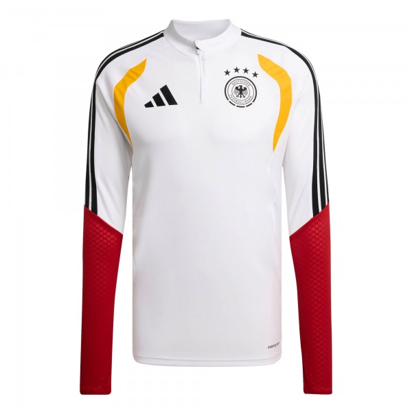 Germany National Team adidas FIFA x World Cup 2026 Tiro Quarter-Zip Training Top - White