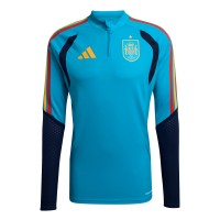 Spain National Team adidas FIFA x World Cup 2026 Tiro Quarter-Zip Training Top - Turquoise