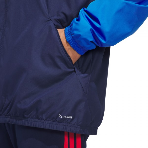 Colombia National Team adidas FIFA x World Cup 2026 Tiro All Weather Full-Zip Jacket - Navy
