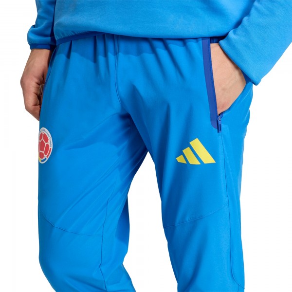 Colombia National Team adidas FIFA x World Cup 2026 Tiro Travel Pants - Blue