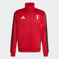 Peru National Team adidas Alphaskin Full-Zip Track Top - Red