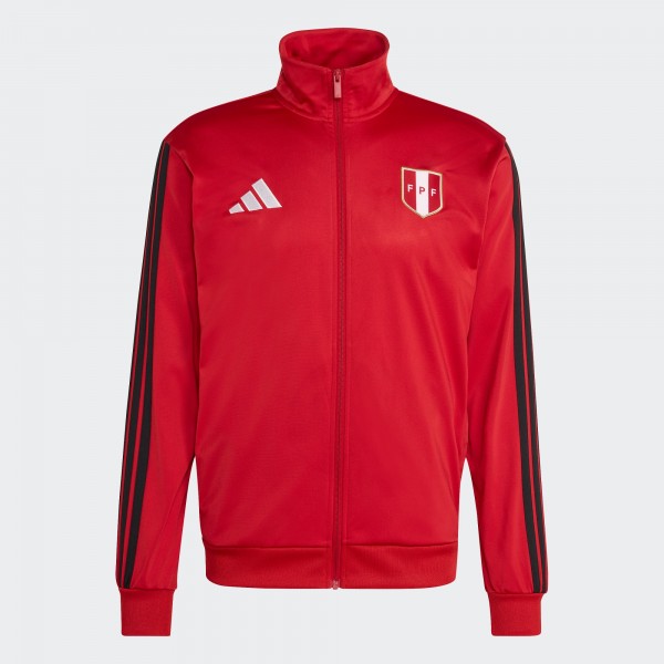 Peru National Team adidas Alphaskin Full-Zip Track Top - Red