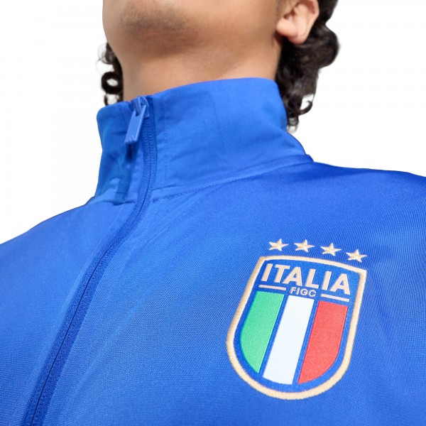Italy National Team adidas FIFA x World Cup Alphaskin Full-Zip Track Top - Blue