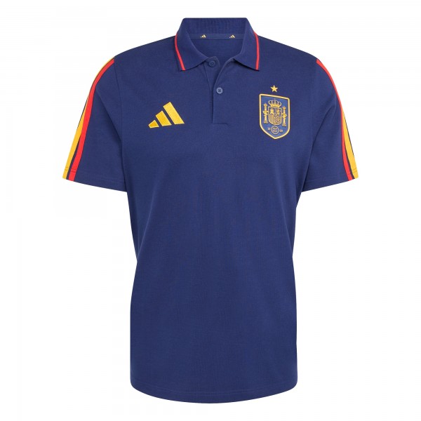 Spain National Team adidas FIFA x World Cup Alphaskin Polo - Navy