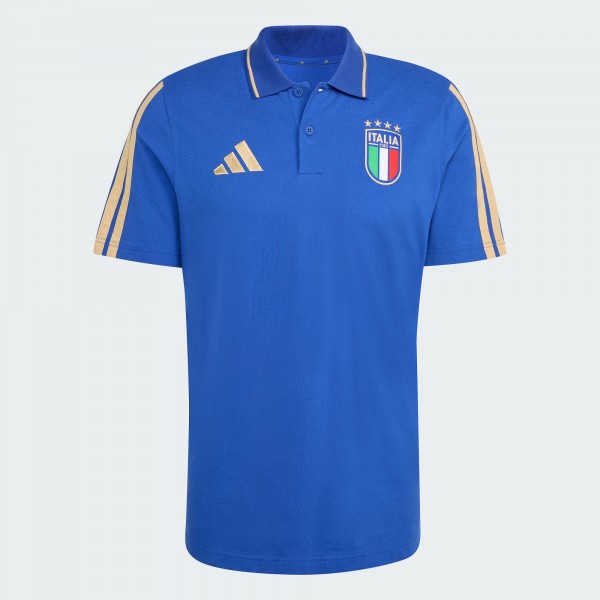 Italy National Team adidas FIFA x World Cup Alphaskin Polo - Blue