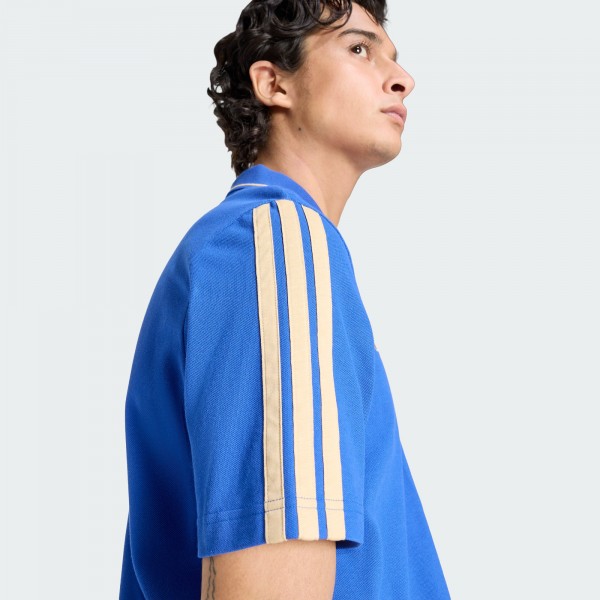 Italy National Team adidas FIFA x World Cup Alphaskin Polo - Blue