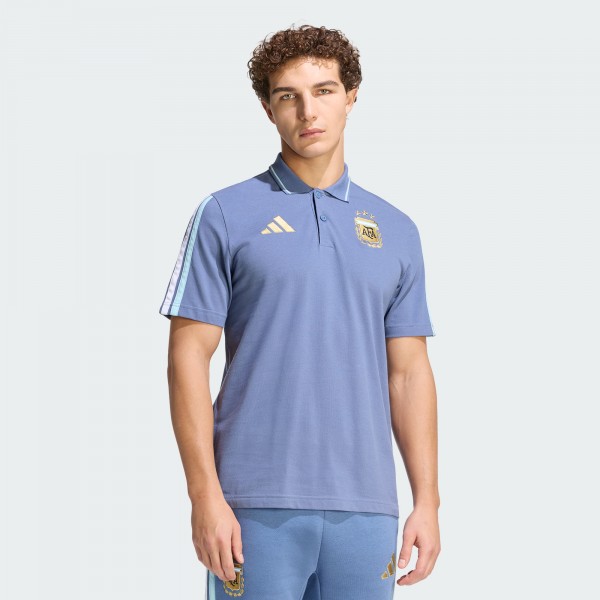 Argentina National Team adidas FIFA x World Cup Alphaskin Polo - Blue