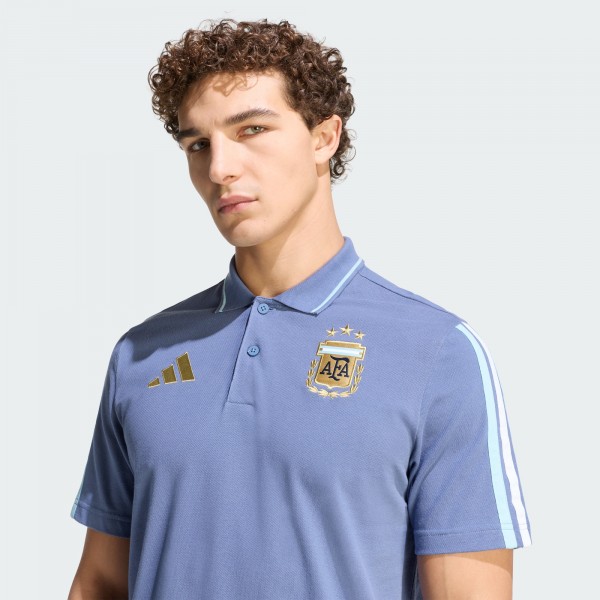 Argentina National Team adidas FIFA x World Cup Alphaskin Polo - Blue