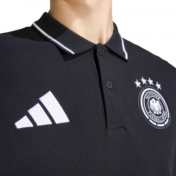 Germany National Team adidas FIFA x World Cup Alphaskin Polo - Black