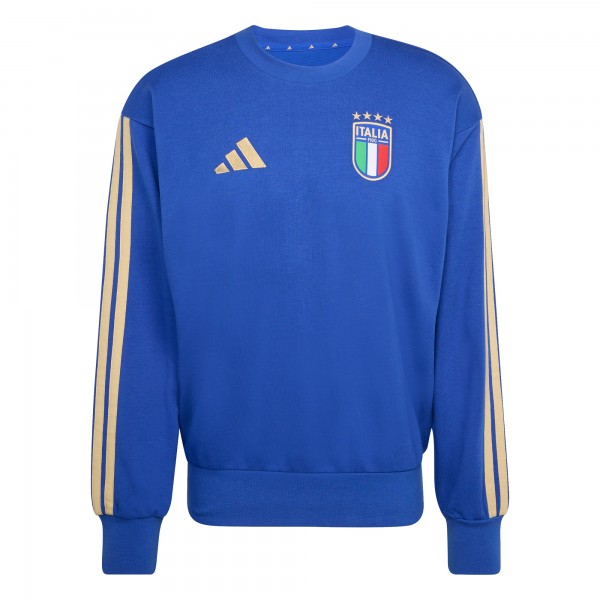 Italy National Team adidas FIFA x World Cup Alphaskin Crewneck Sweatshirt - Blue