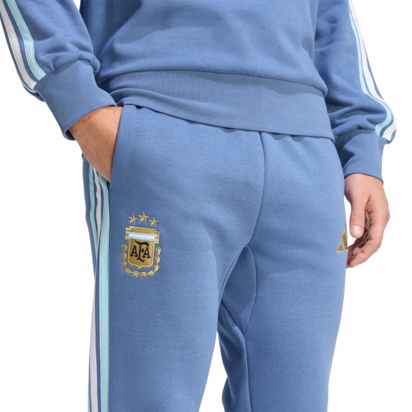 Argentina National Team adidas FIFA x World Cup Alphaskin Fleece Pants - Blue