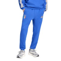 Italy National Team adidas Alphaskin Fleece Pants - Blue
