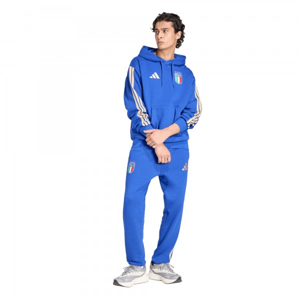 Italy National Team adidas Alphaskin Fleece Pants - Blue