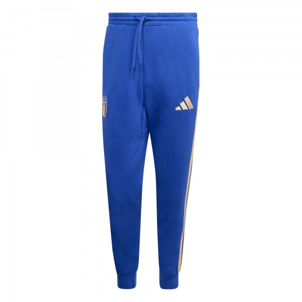 Italy National Team adidas Alphaskin Fleece Pants - Blue