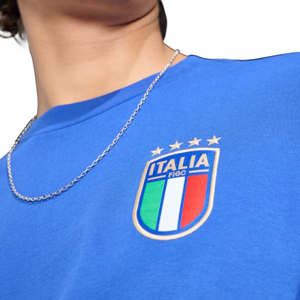 Italy National Team adidas FIFA x World Cup Alphaskin T-Shirt - Blue