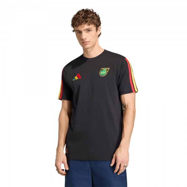 Jamaica National Team adidas Alphaskin T-Shirt - Black