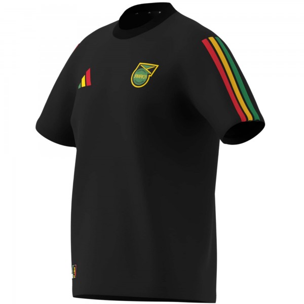 Jamaica National Team adidas Alphaskin T-Shirt - Black