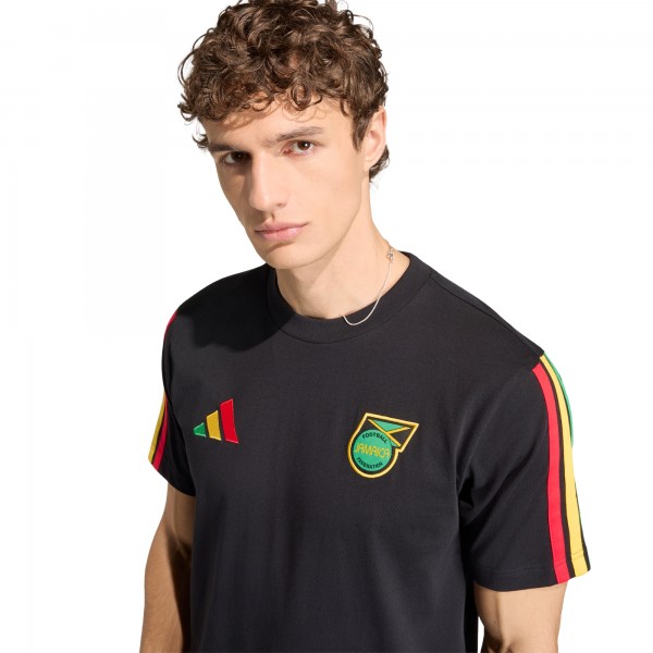 Jamaica National Team adidas Alphaskin T-Shirt - Black