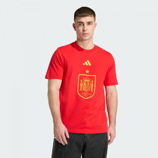 Spain National Team adidas FIFA x World Cup Alphaskin Graphic T-Shirt - Red