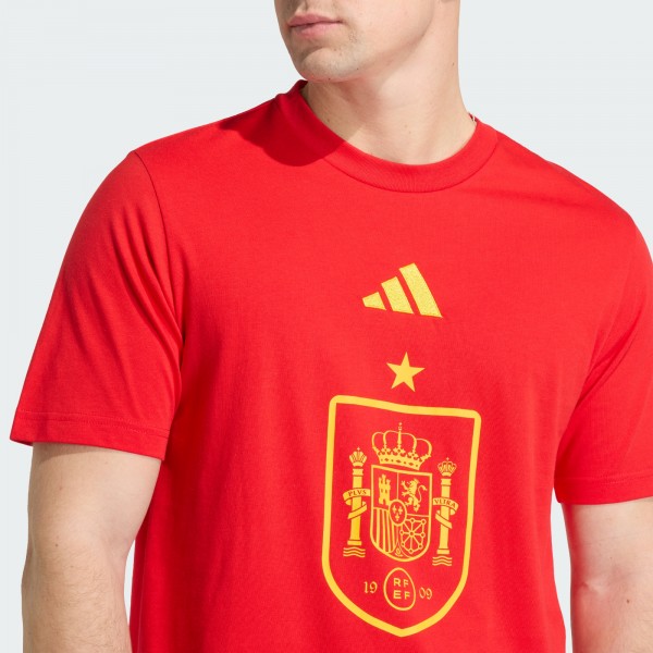 Spain National Team adidas FIFA x World Cup Alphaskin Graphic T-Shirt - Red