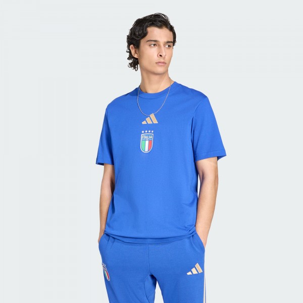 Italy National Team adidas FIFA x World Cup Alphaskin Graphic T-Shirt - Royal