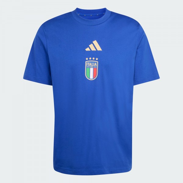 Italy National Team adidas FIFA x World Cup Alphaskin Graphic T-Shirt - Royal
