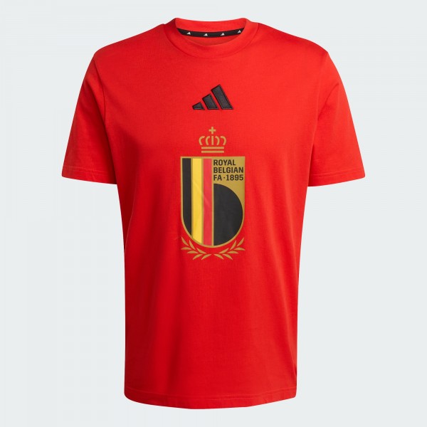 Belgium National Team adidas FIFA x World Cup Alphaskin Graphic T-Shirt - Red
