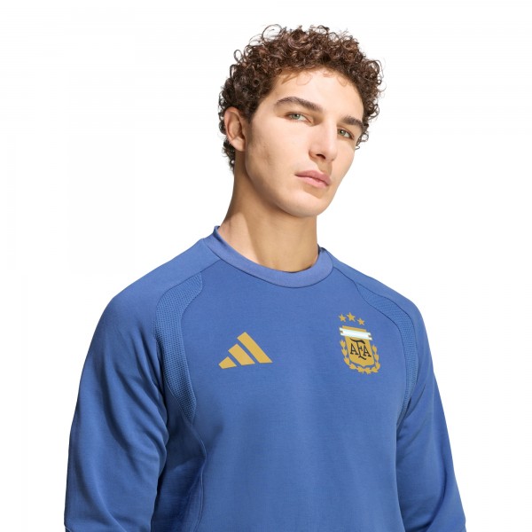Argentina National Team adidas FIFA x World Cup Tiro Travel Sweatshirt - Blue