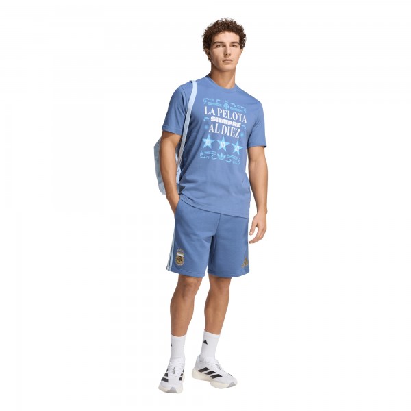 Argentina National Team adidas FIFA x World Cup 2022 Winners Amply T-Shirt - Blue