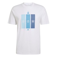 Argentina National Team adidas FIFA x World Cup 2022 Winners Home T-Shirt - White