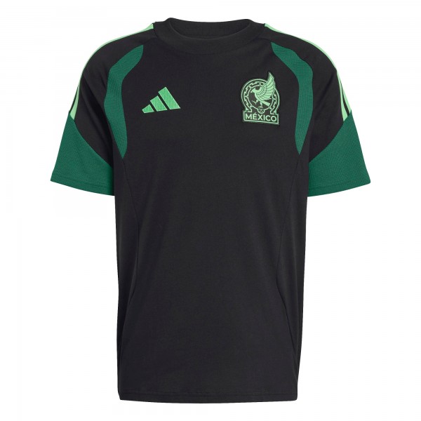 Mexico National Team adidas FIFA x World Cup Tiro Sweat Raglan T-Shirt - Black