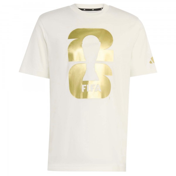 adidas 2026 FIFA World Cup Official Emblem T-Shirt - White